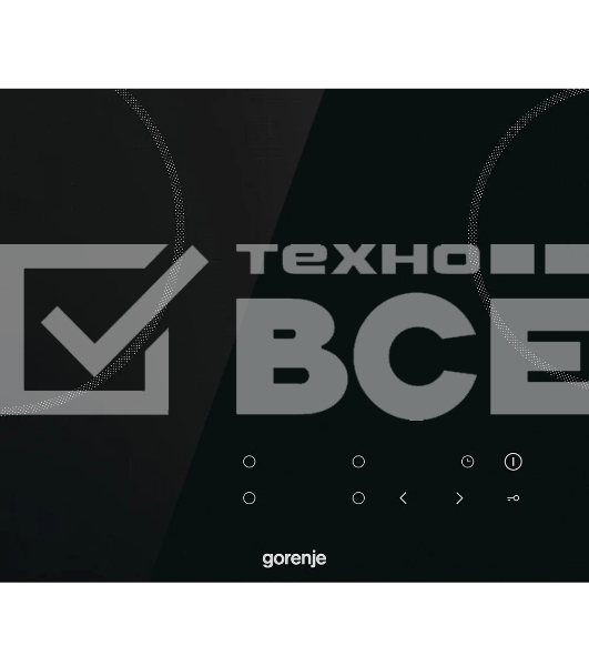 Варочная поверхность Gorenje ECT64BSCE черный