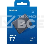 Внешний SSD Samsung T7 Shield, 4TB, USB 3.2 Gen 2 Type-C, R/W 1050/1000, черный, фото3