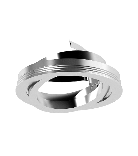 Насадка для корпуса светильника N7003 PSL серебро полированное D70*H26mm Out1.5mm MR16