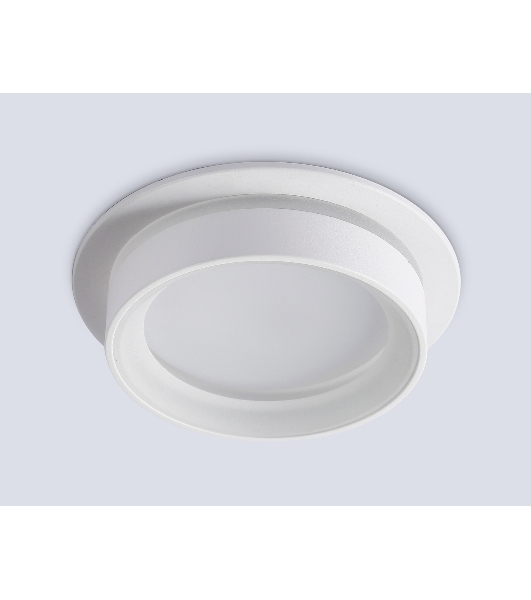 Светильник Ambrella light TN6707 WH белый IP44 GX53 max 15W D105*45