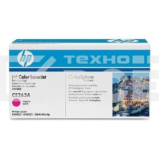 Картридж лазерный HP CE263A пурпурный CLJ CP4025/CP4525 (11000стр.)