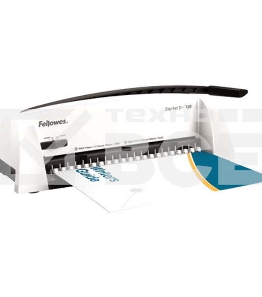 Переплетчик Fellowes Starlet 2+ (FS-52279) A4/перф.12л.сшив/макс.120л./пластик.пруж. (6-16мм)