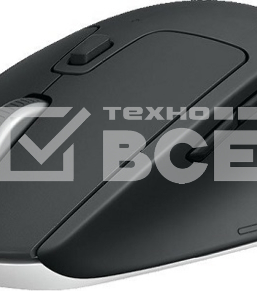Мышь беспроводная Logitech M720 Triathlon черный, 1000 dpi, радиоканал, Bluetooth, USB, кнопки - 8