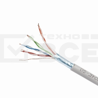 Кабель FTP Cablexpert FPC-5004E-SO кат.5e медь однож. экран, 305м pullbox, серый