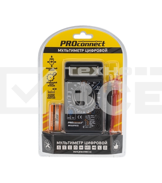 Портативный мультиметр M832 (DT832) PROconnect