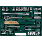 Набор головок JONNESWAY S04H52460S,  60 предметов, фото6