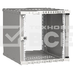 Шкаф LINEA WE 9U 600x600мм дверь стекло серый ITK, фото2