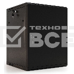 Шкаф настенный Hyperline TWB-0966-SR-RAL9004 19-дюймовый (19