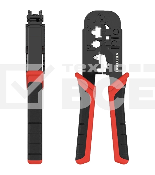 Обжимной инструмент Vention для витой пары RJ45/RJ12/RJ14/RJ11 (8p8c,6p6c,6p4c,6p2c)