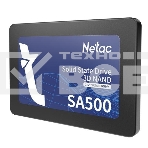Накопитель SSD Netac SA500, 512GB, SATA III, 2.5
