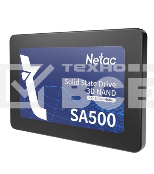 Накопитель SSD Netac SA500, 512GB, SATA III, 2.5