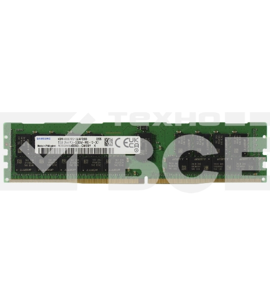 Оперативная память Samsung, DDR4, 32GB (1x32GB), 3200MHz, CL22, ECC, RDIMM