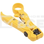 Универсальный инструмент для зачистки витой пары (UTP/STP) Hyperline HT-352, круглого телефонного кабеля кат. 5, коаксиального кабеля RG-59/6/11/7, плоского телефонного кабеля, фото4