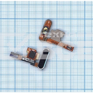 Шлейф со сканером отпечатка пальца для Xiaomi Mi 5 черный
