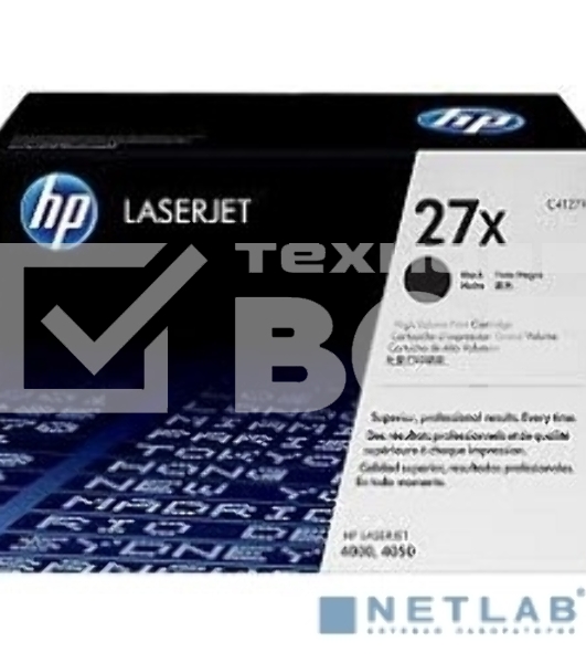 Картридж лазерный HP C4127X {LJ 4000 Series (10000стр.)}