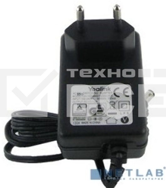 Блок питания YEALINK PA 5VDC 1.2A для SIP-T20(P), SIP-T22(P), SIP-T26(P), SIP-T28(P), SIP-T41(P), SIP-T42G