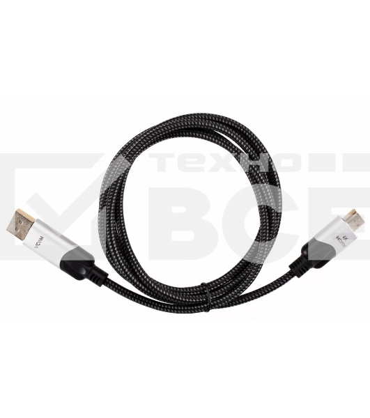 Кабель-переходник VCOM CG608M-1.8M DisplayPort M-> HDMI M 4K@60Hz 1.8m VCOM (CG608M-1.8M)