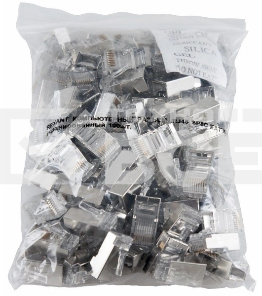 Разъем RJ-45 Rexant (8P8C) под витую пару, FTP, категория 5e