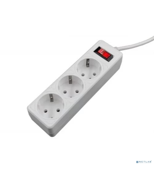 Сетевой фильтр 5bites GARDA SP3W-510 3S / 3x0.75мм2 / 1м / белый