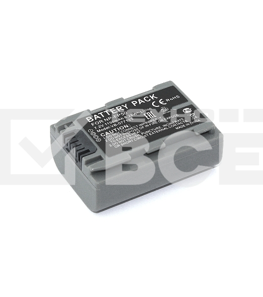 Аккумуляторная батарея для видеокамеры Sony DCR-DVD (NP-FP50) 7,2V 1150mAh