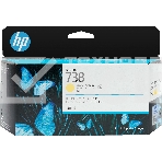 Картридж HP 738 130-ml Yellow DesignJet Ink Cartridge, фото2