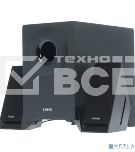 Колонки Edifier M1360 Black (8.5W, проводной пульт ДУ)