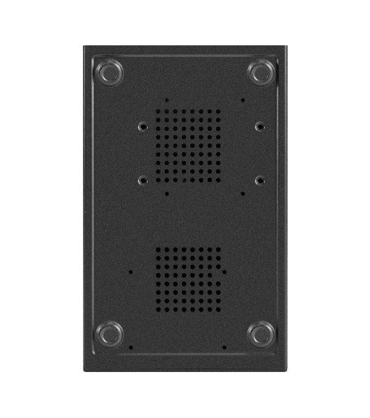 Компьютерный корпус Minitower ExeGate BAA-308MUC-UNS500 (mATX, БП UNS500 с вент. 12см, 1хUSB+1хUSB 3.0+1хTypeC, HD Audio, черный)