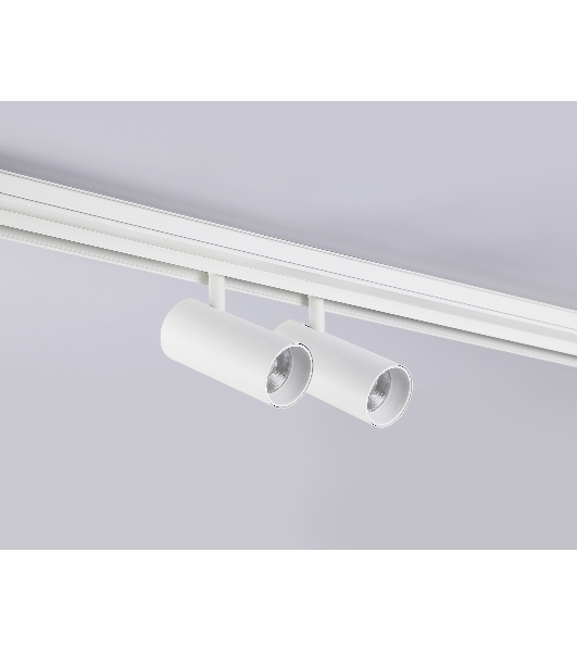 Светильник трековый светодиодный GL3901/2 WH белый LED 20W 4200К 48V 24° 180*45*182