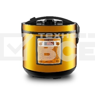 Мультиварка Centek CT-1495 black (ЗОЛОТО) 5.0л, 42 программы + Мультишеф