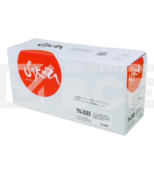 Картридж Sakura TN2085 для Brother HL2035, HL2037, HL2037E, черный, 1500 к.