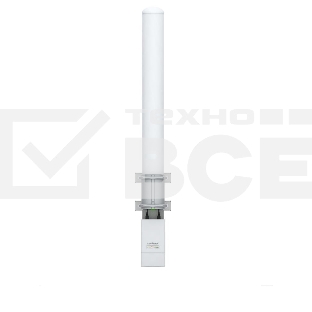 Антенна UBIQUITI AMO-5G13 всенаправленная MIMO 2x2 , диапазон частот - 5.15-5.85 GHz, коэффициент усиления - 13dBi