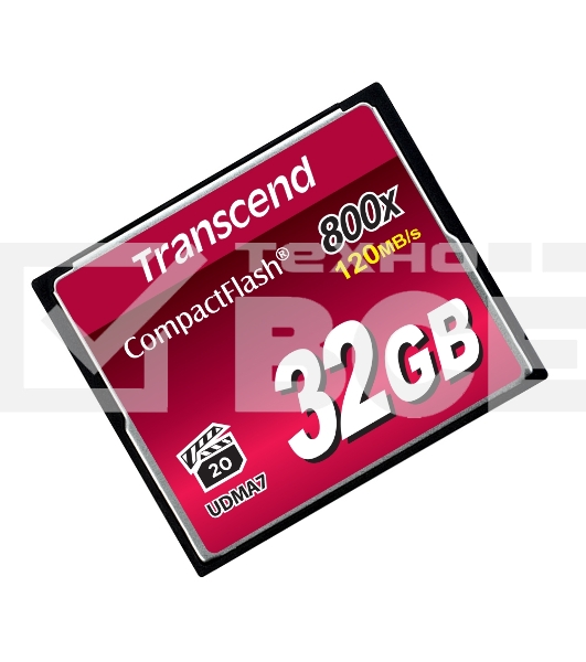 Флеш карта CF 32Gb Transcend, 800X