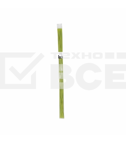 Термоусаживаемая трубка Rexant 2,0/1,0 мм, желто-зеленая, упаковка 50 шт. по 1 м