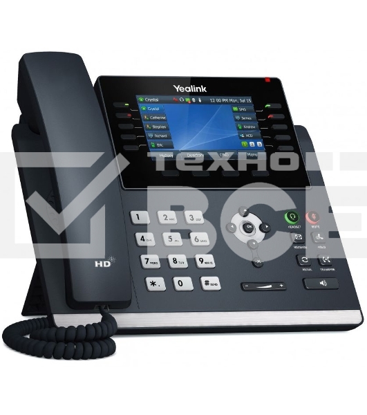 Телефон VOIP 16LINE SIP-T46U YEALINK