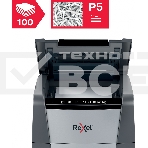 Шредер Rexel Optimum AutoFeed 100M черный с автоподачей (секр.P-5)/фрагменты/100лист./34лтр./скрепки/скобы/пл.карты, фото6