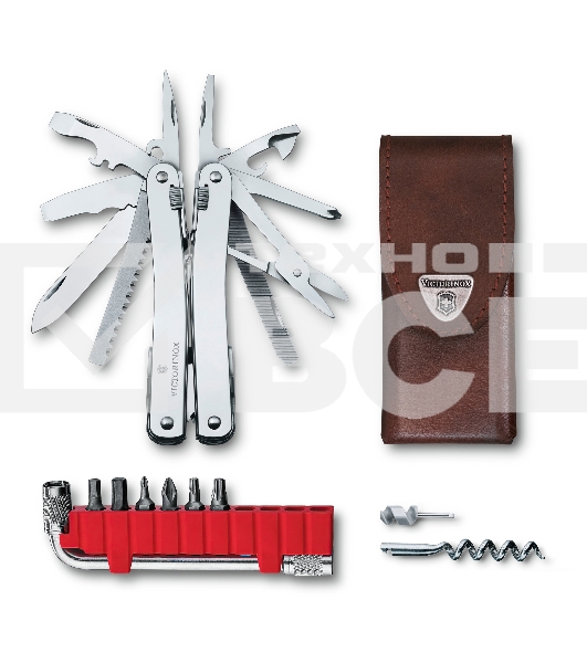 Мультитул Victorinox SwissTool Spirit X (3.0235.L) 105мм 35функц. серебристый подар.коробка