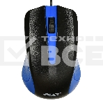 Мышь проводная Acer OMW011 черный/синий, 1200 dpi, USB, кнопки - 3, фото2