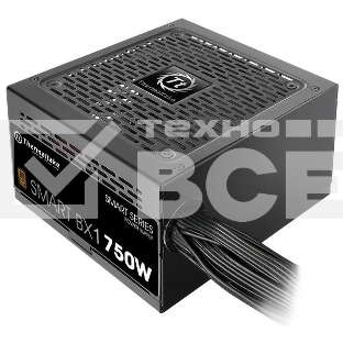Блок питания Thermaltake Smart BX1 RTL (PS-SPD-0750NNSABE-1), 750Вт, 80 PLUS Bronze, 120мм, черный
