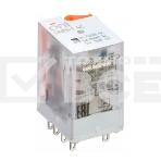 Реле интерфейсное ORM-1 4C 220В AC с LED и тест. кнопкой ONI ORM-1-4C-AC220V-L-B, фото3