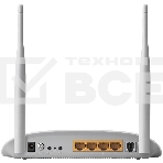 Сетевое оборудование TP-Link SOHO TD-W8961N(RU) 300 Мбит/с, 2T2R, ADSL2/ADSL+, Annex A, 4 порта 100 Мбит/с, фото4