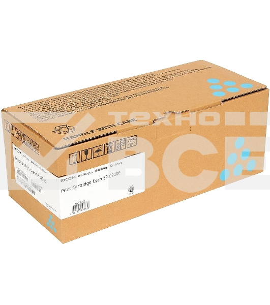 Картридж лазерный Ricoh тип SP C220 голубой для Aficio SP C220S/C221SF/C222SF/ SP C220N/C221N/C222DN 2300 отп.