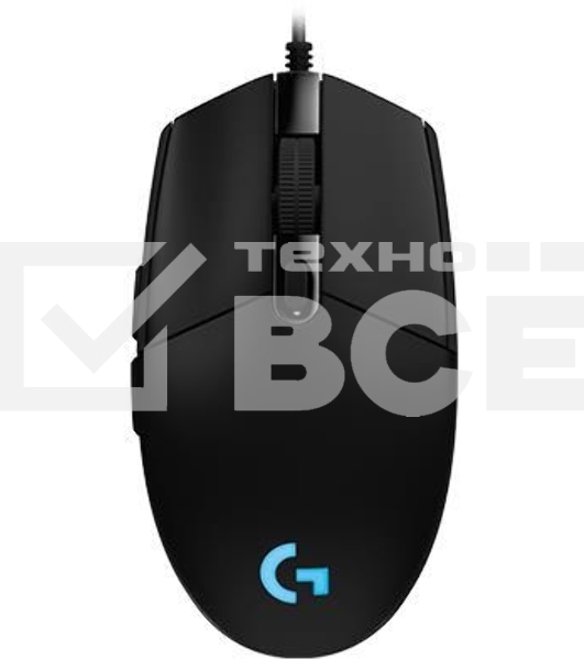 Мышь проводная Logitech G102 LIGHTSYNC черный, 8000 dpi, USB, кнопки - 6