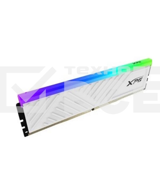 Оперативная память XPG Spectrix D35G RGB, 32GB (1x32GB), DDR4, 3600MHz, CL18, DIMM, с радиаторами, белый, RGB