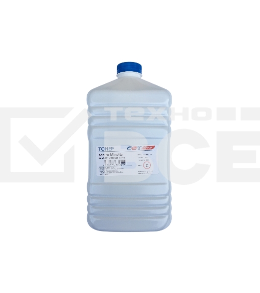 Тонер Cet NF5C CET8811500 голубой бутылка 500гр. для принтера Konica Minolta Bizhub C220/280/360