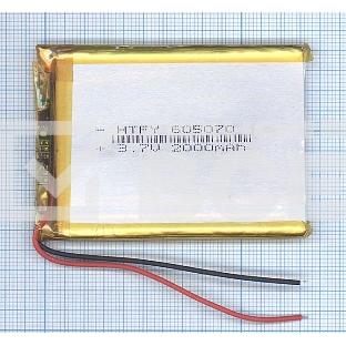 Аккумулятор Li-Pol (батарея) 6*50*70мм 2pin 3.7V/2800mAh