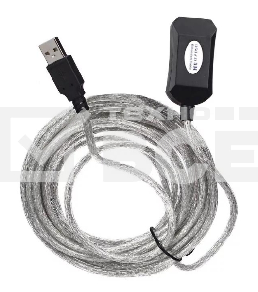 Кабель Aopen/Qust Кабель-адаптер USB2.0-repeater, удлинительный активный <Am-->Af> 5м (ACU823-5M) 6938510851314