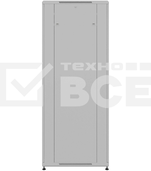 Шкаф серверный NTSS Премиум (NTSS-R42U8080GS) напольный 42U 800x800мм пер.дв.стекл металл 900кг серый 710мм 144кг 1987мм IP20 сталь