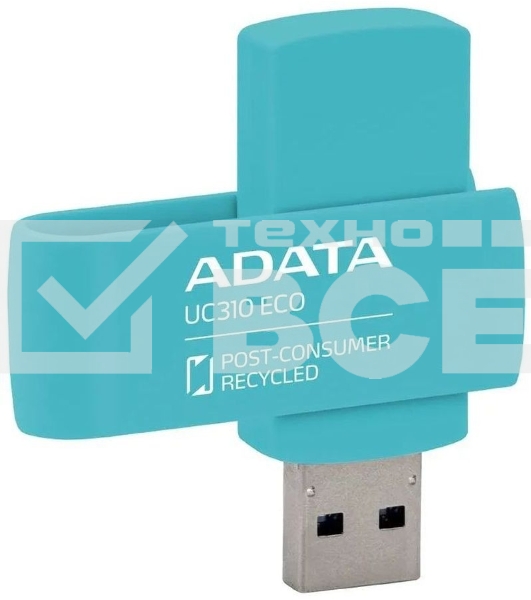 Флеш диск ADATA USB3 64GB GREEN UC310E-64G-RGN