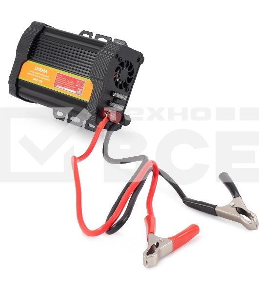 Автоинвертор Digma AI400-12W 400Вт