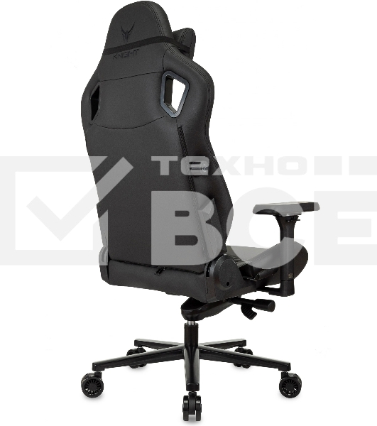 Кресло игровое Knight Craft черный